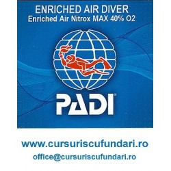 CURS PADI Enriched Air Diver
